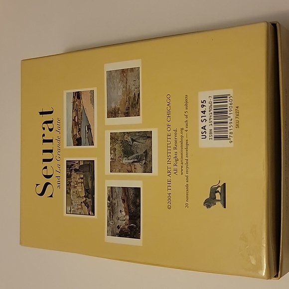 Seurat and La Grande JatteThe Art,  Institute of Chicago Cards with Envelopes. - Picture 2 of 4